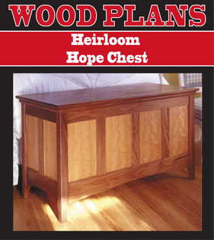 Heirloom Hope Chest Woodworking Plan